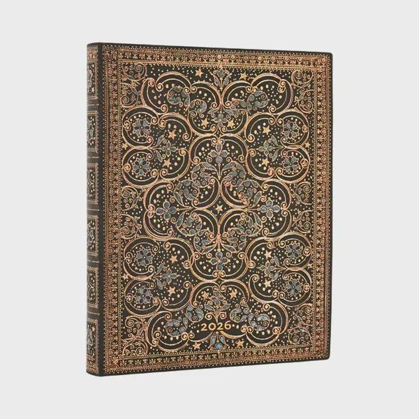 DI 2026 Restoration  (The Queen’s Binding) Ultra 12-month Day-at-a-Time Softcover Flexi Dayplanner 2026 (Elastic Band Closure) Flexiback