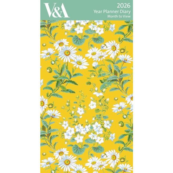 DI 2026  Year Planner various deisgns, Design: Yellow Daisies