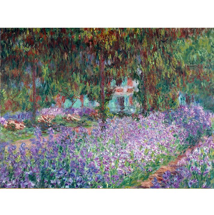 GC Claude Monet The Artist&#39;s Garden at Giverny 1900
