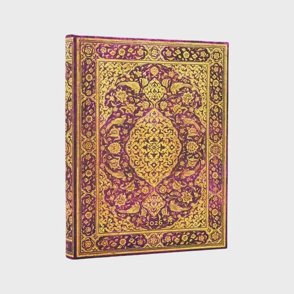 DI 2026 The Orchard (Persian Poetry) Ultra 12-month Day-at-a-Time Hardcover Flexi Dayplanner 2026 (Elastic Band Closure) Hardback
