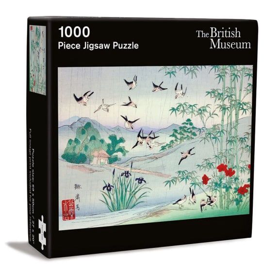 JS Sparrows and Bamboo in the Rain 1000 Piece