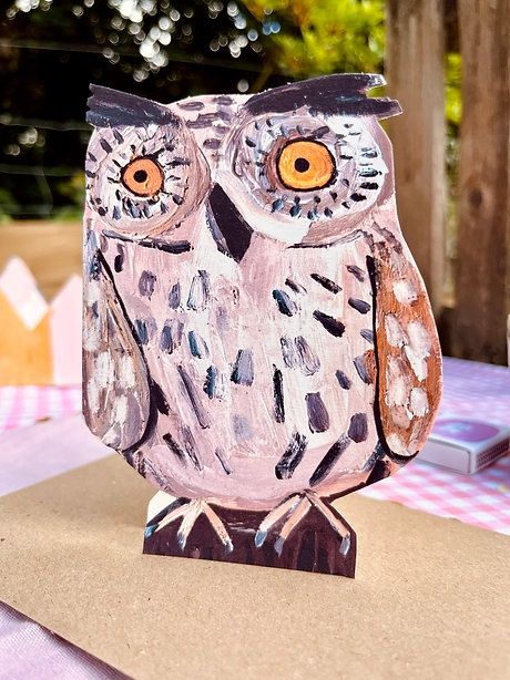 GC Owl Greeting Card