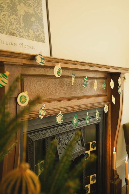 GRL Christmas Ornament Garland