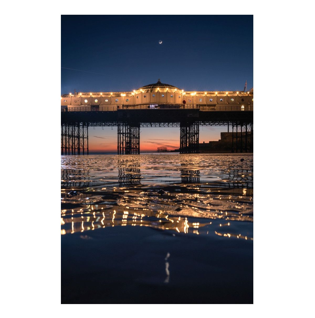 GC Gilded Moonlight over Palace Pier
