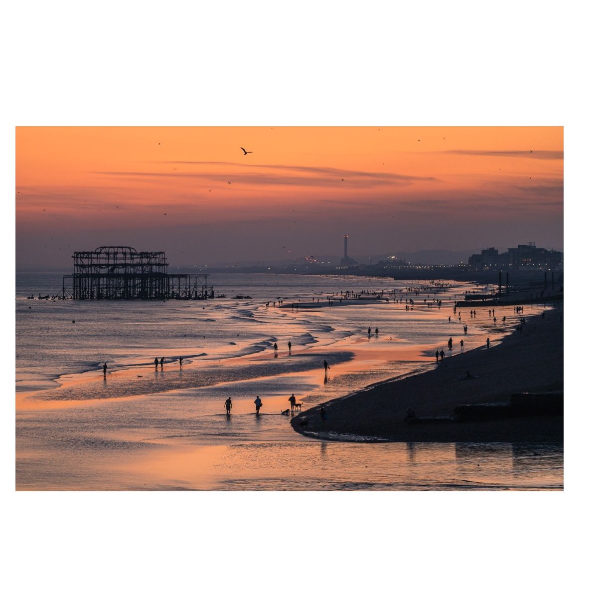 GC West Pier at Low Tide
