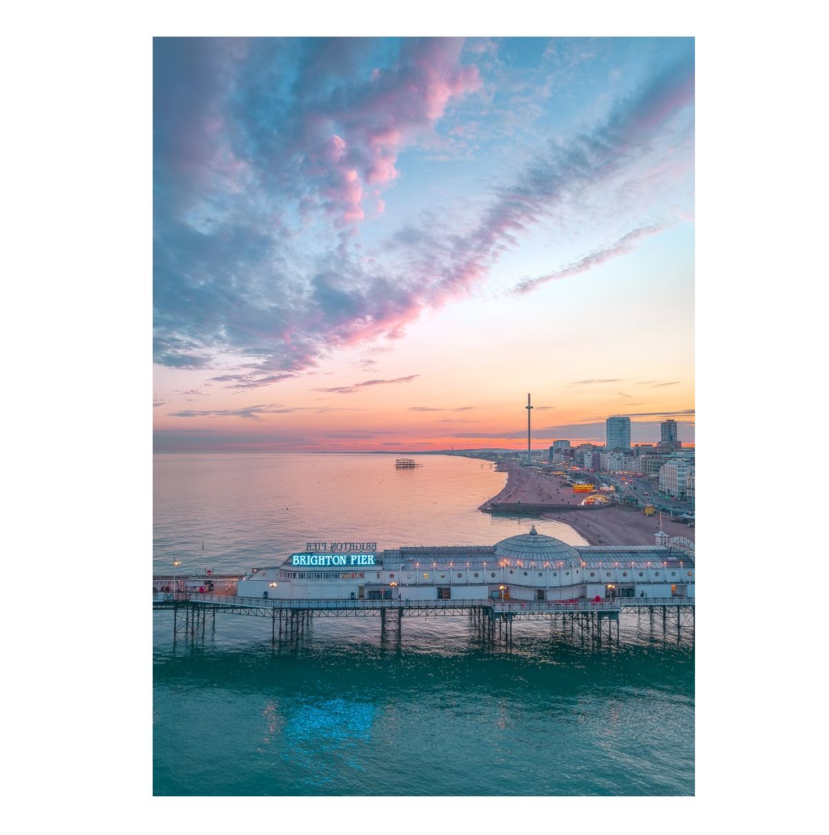 GC Bird&#39;s Eye view of Brighton Seafront