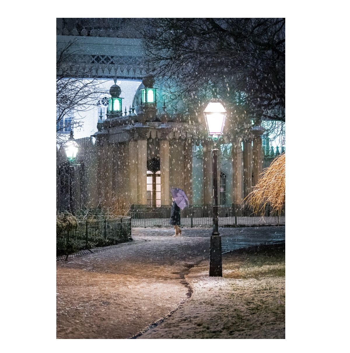 GCX Snowfall in Pavilion Gardens