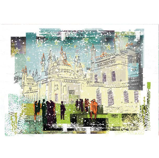 GCX Sarah Jones,  Pavilion Gardens in the Snow