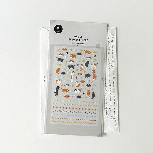 SK Suatelier Sticker - deco cats