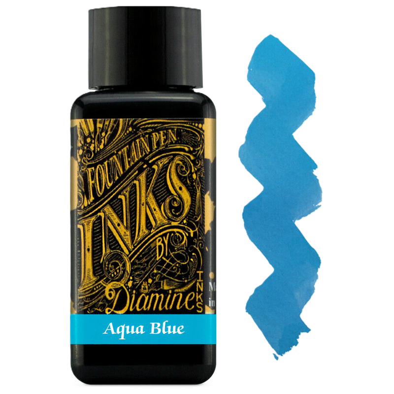 IK Diamine FP Ink 30ml Aqua Blue