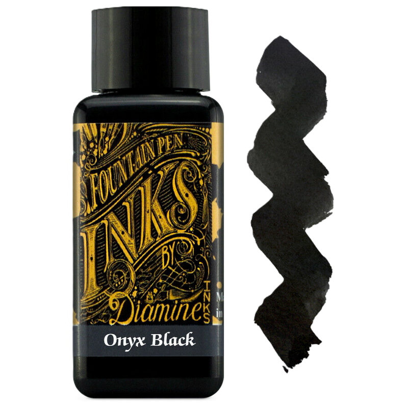 IK Diamine FP Ink 30ml Onyx Black