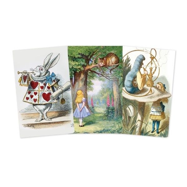 NB Alice in Wonderland Set of 3 Mini Notebooks