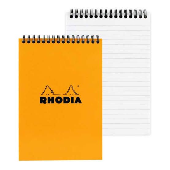 NB Wirebound Rhodia Ruled A5