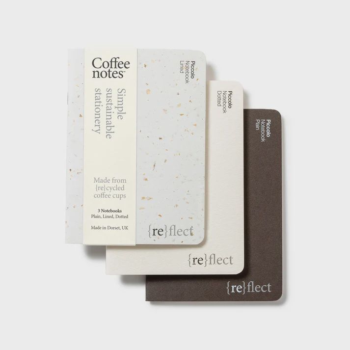 NB Coffeenotes Stitched Notebook Set - various collections, Collection: Café, Size: Piccolo