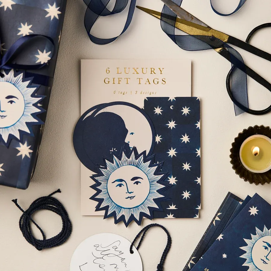 GT Moon &amp; Sun Gift Tags - pack of 6