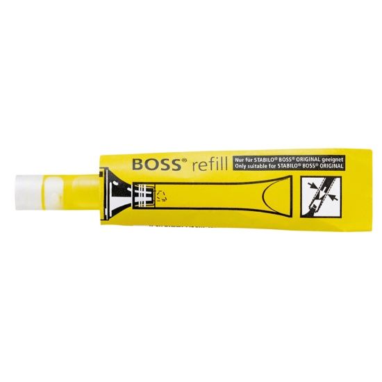 XRE Stabilo Boss Highlighter Refills (20), COLOUR: Yellow