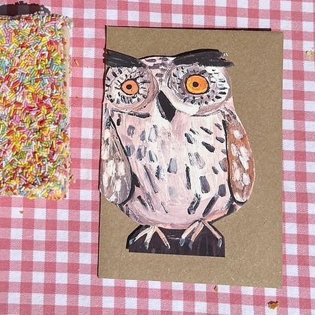 GC Owl Greeting Card