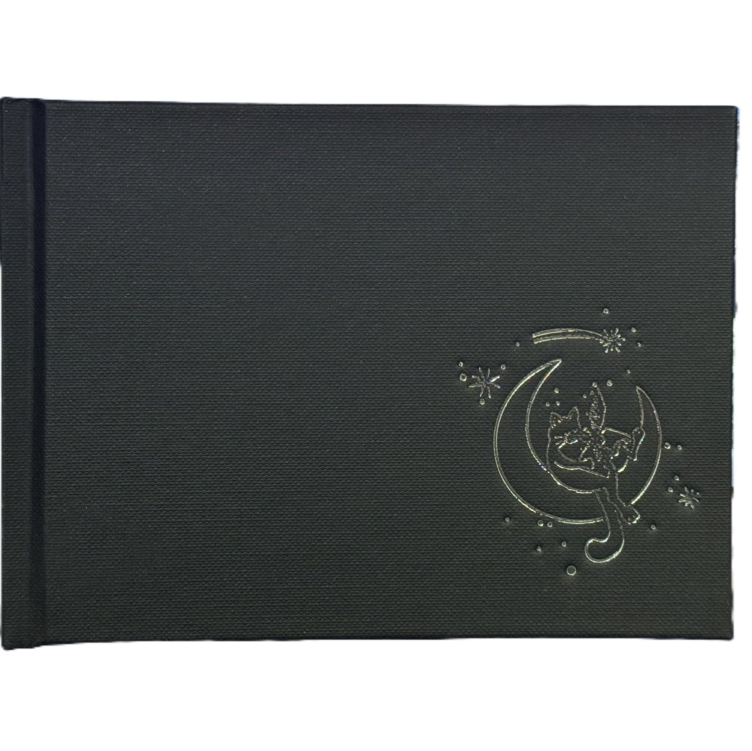 NB Cat on the Moon (Exclusive) Sketchbook, Orientation: Landscape, Size: A6, TYPE: Sketchbook