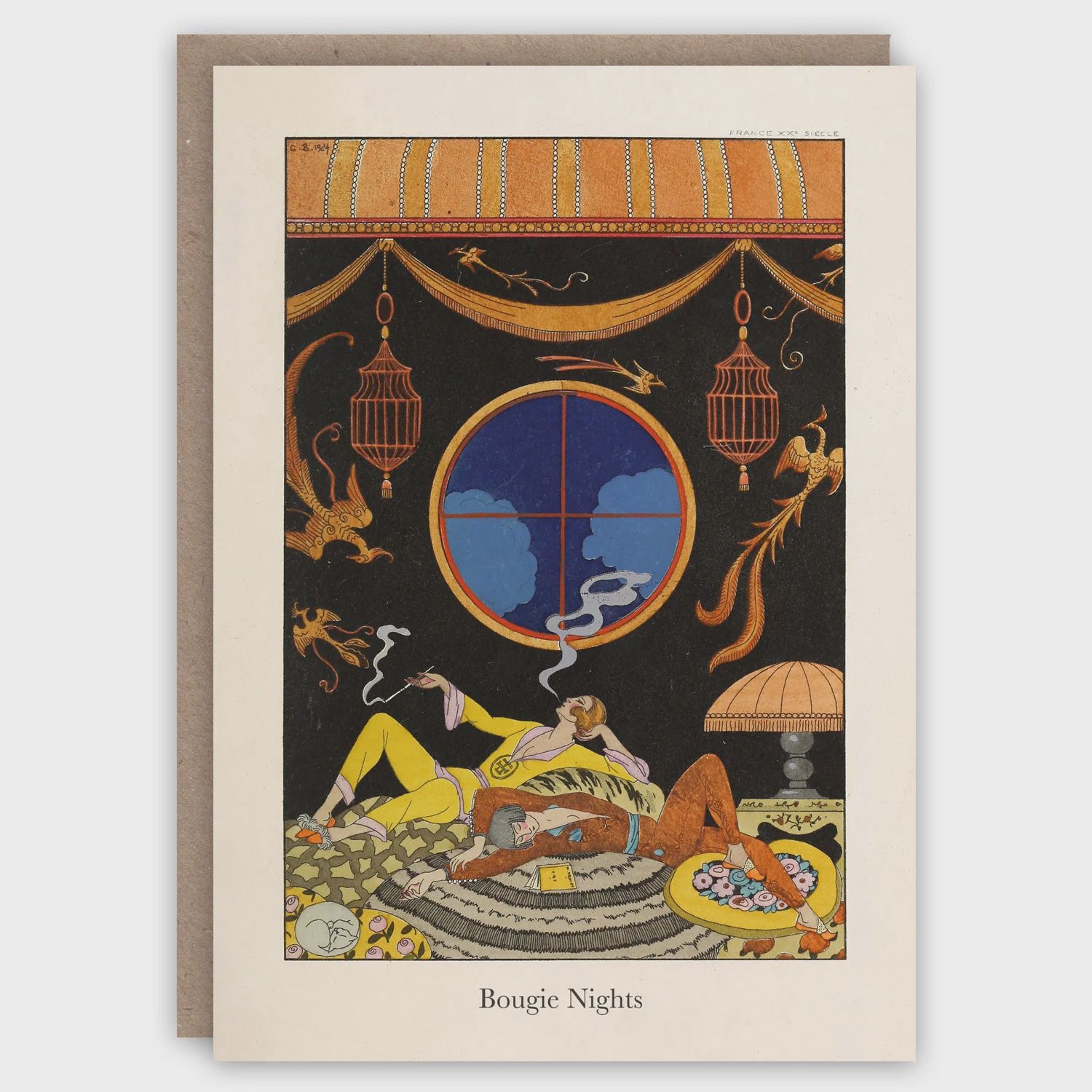GC Bougie Nights Greeting Card