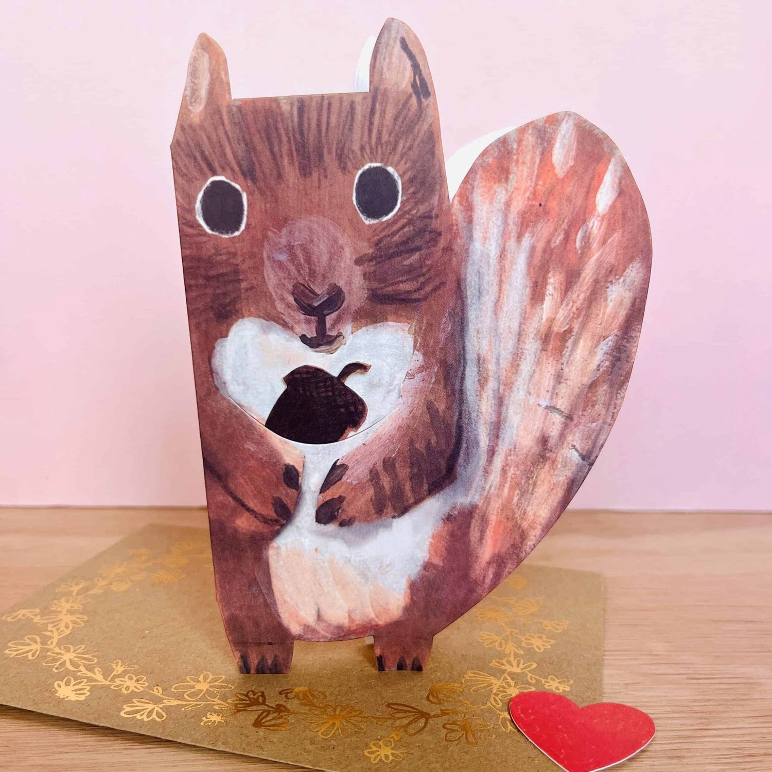 GC Squirrel Greeting Card