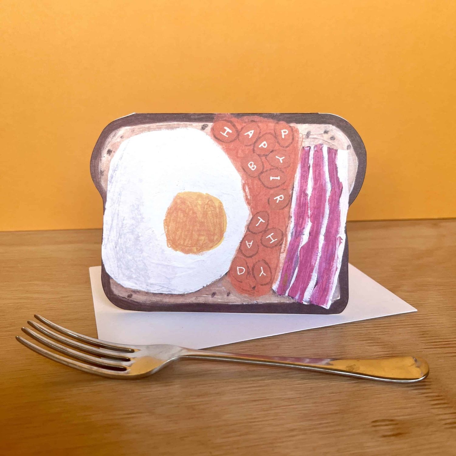 GC Beans On Toast Birthday Card