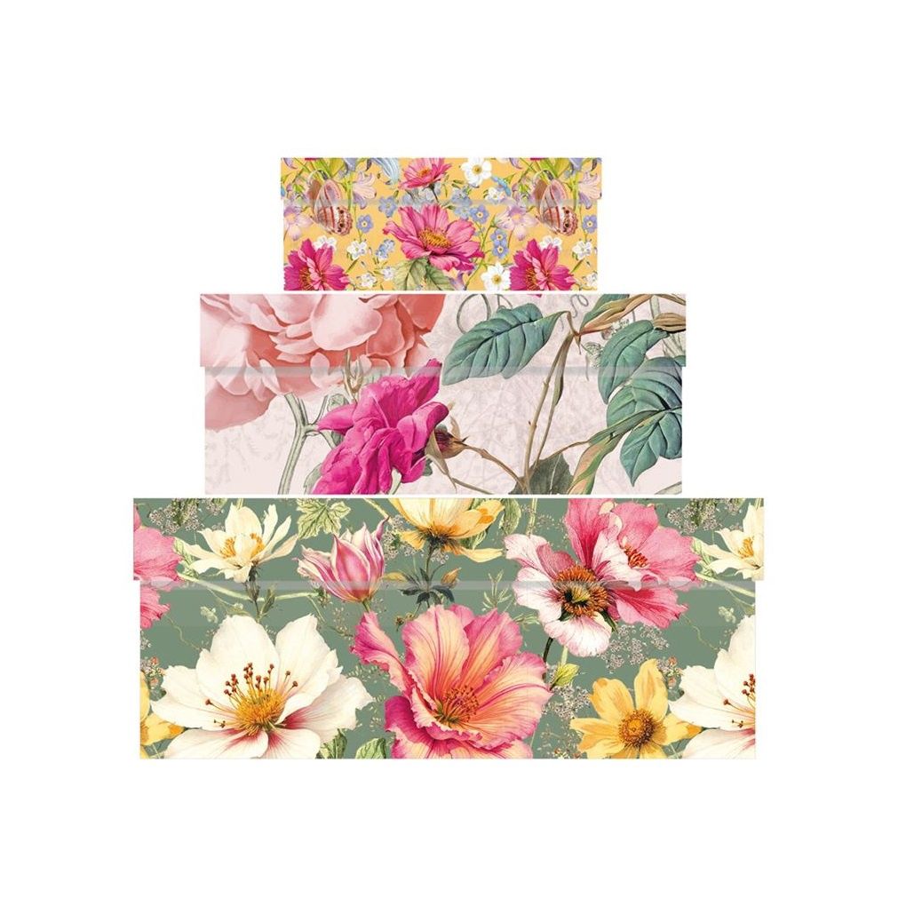 GBo Verdant Verse Nest of 3 Boxes