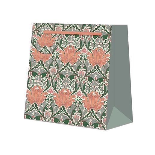 GB Helena Peach &amp; Teal, Morris &amp; Co. Small Gift Bag