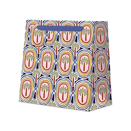 GB Oval Palms Eleanor Bowmer Small Gift Bag