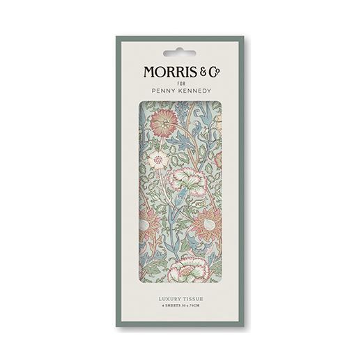 TI Pink &amp; Rose, Morris &amp; Co. Tissue Paper - pack of 4 sheets
