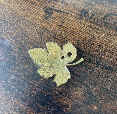 GF Incense stick holder gold maple