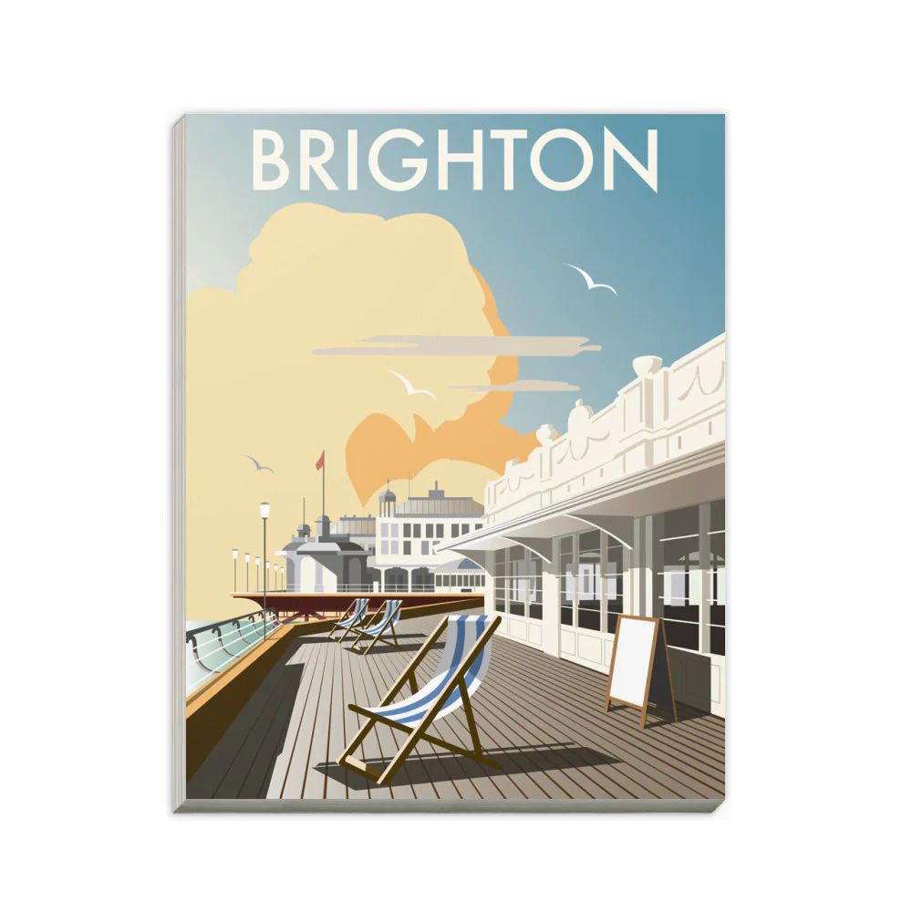NB Brighton Notebook - Lined, Scene: Palace Pier