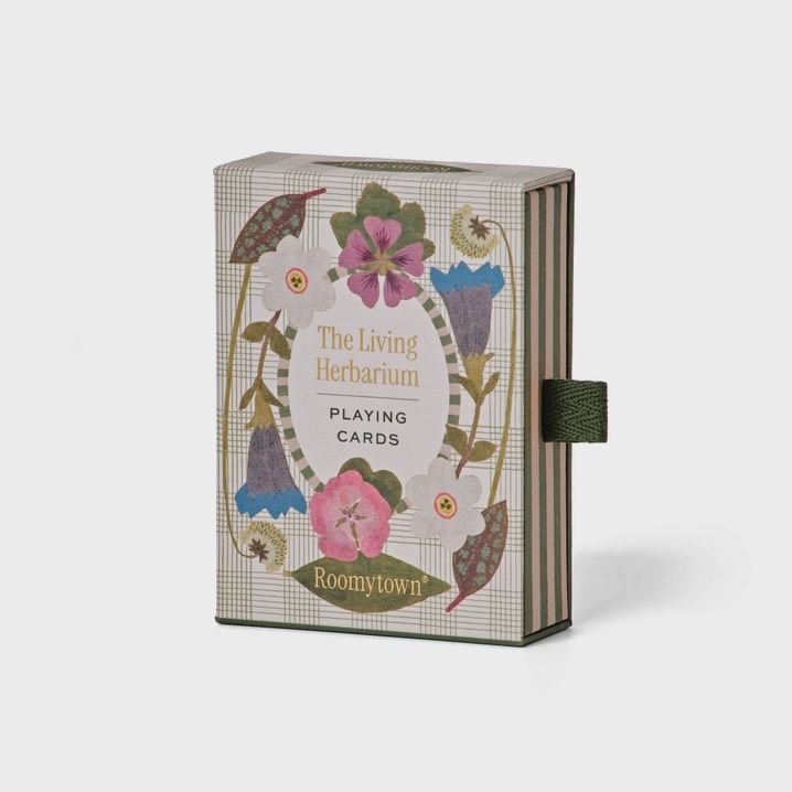 PL The Living Herbarium - Single Deck Playing Cards