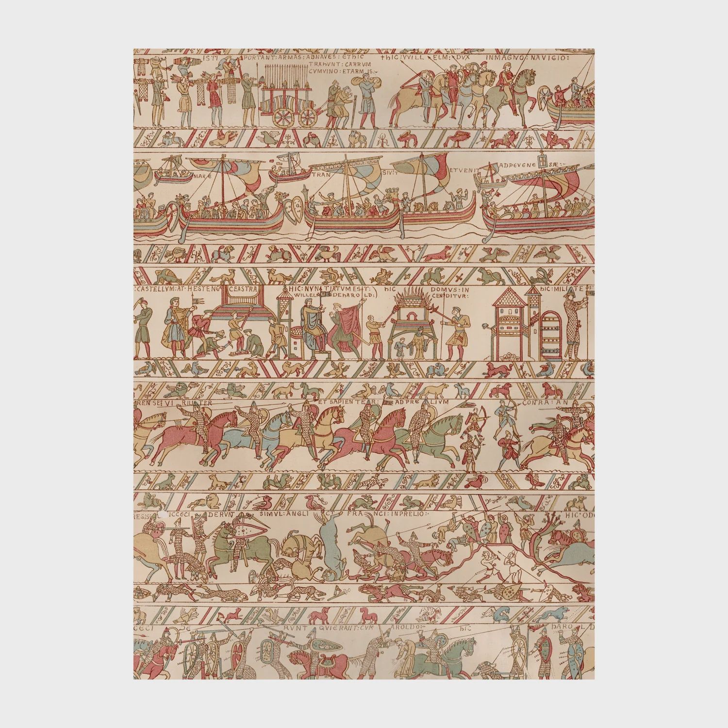 GW Bayeux Tapestry Poster-Wrap