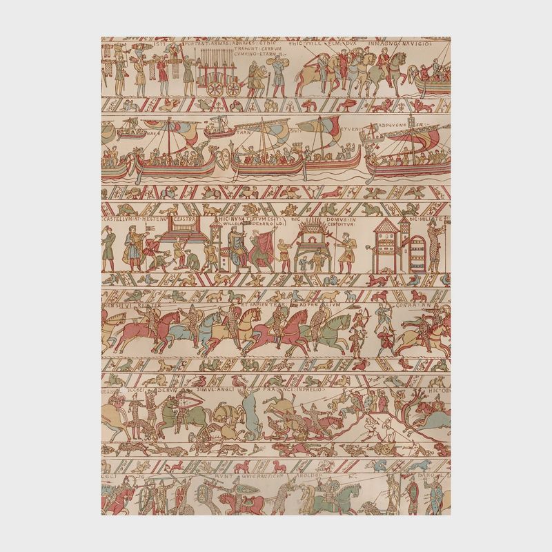 GW Bayeux Tapestry Poster-Wrap