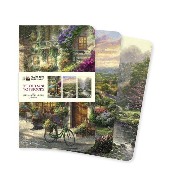 NB Thomas Kinkade Set of 3 Mini Notebooks