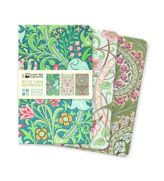 NB William Morris Gallery Set of 3 Mini Notebooks