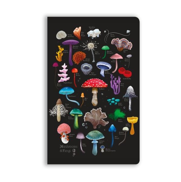 NB Anna Stead: Mushrooms &amp; Fungi (Soft Touch Journal)