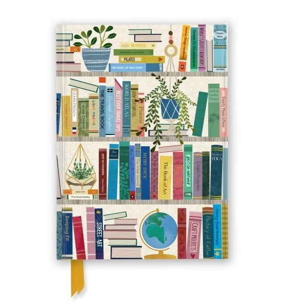 NB Georgia Breeze: Bookshelves (Foiled Journal)