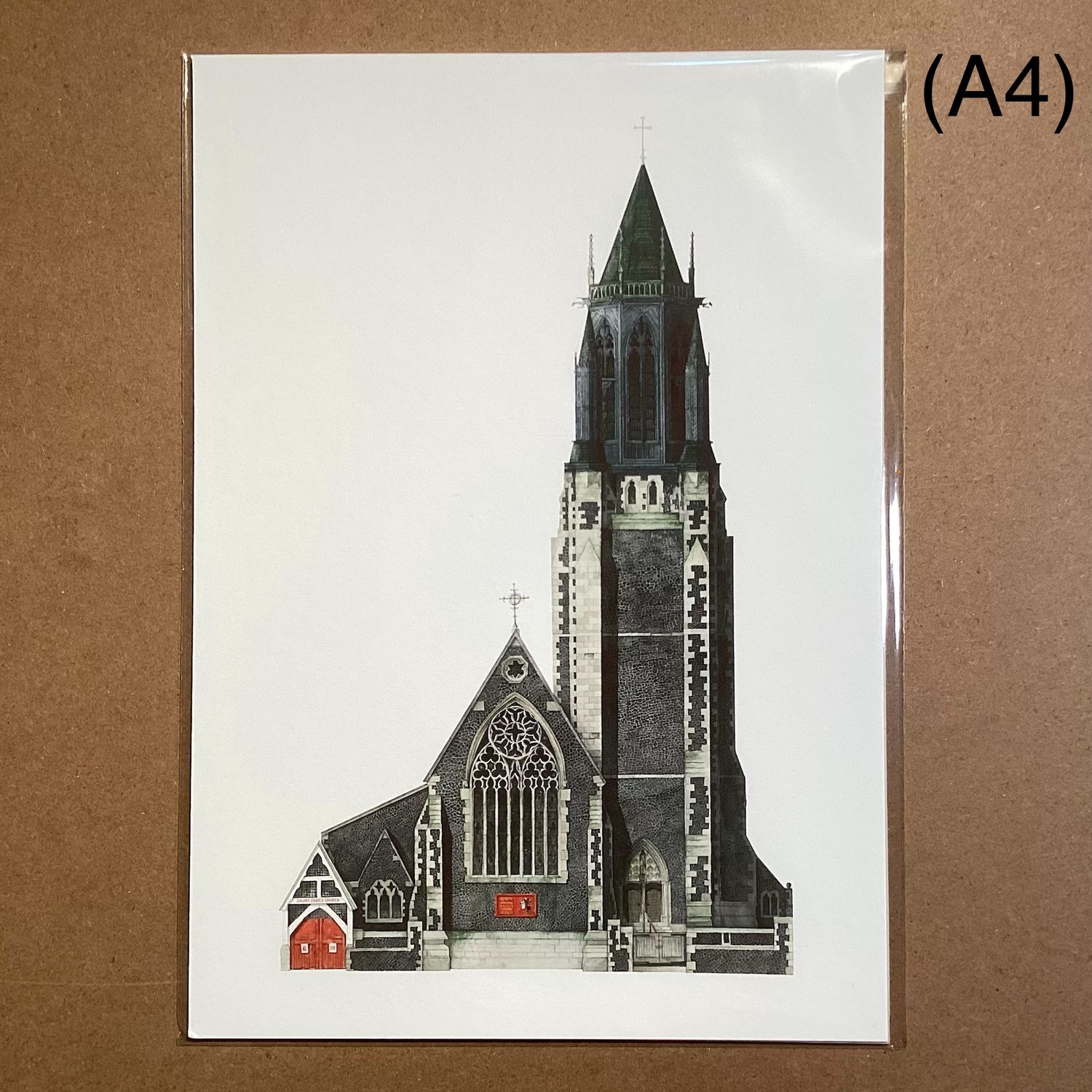 DA Glenn Stanton Prints, Size: A4, Title: Fabrica
