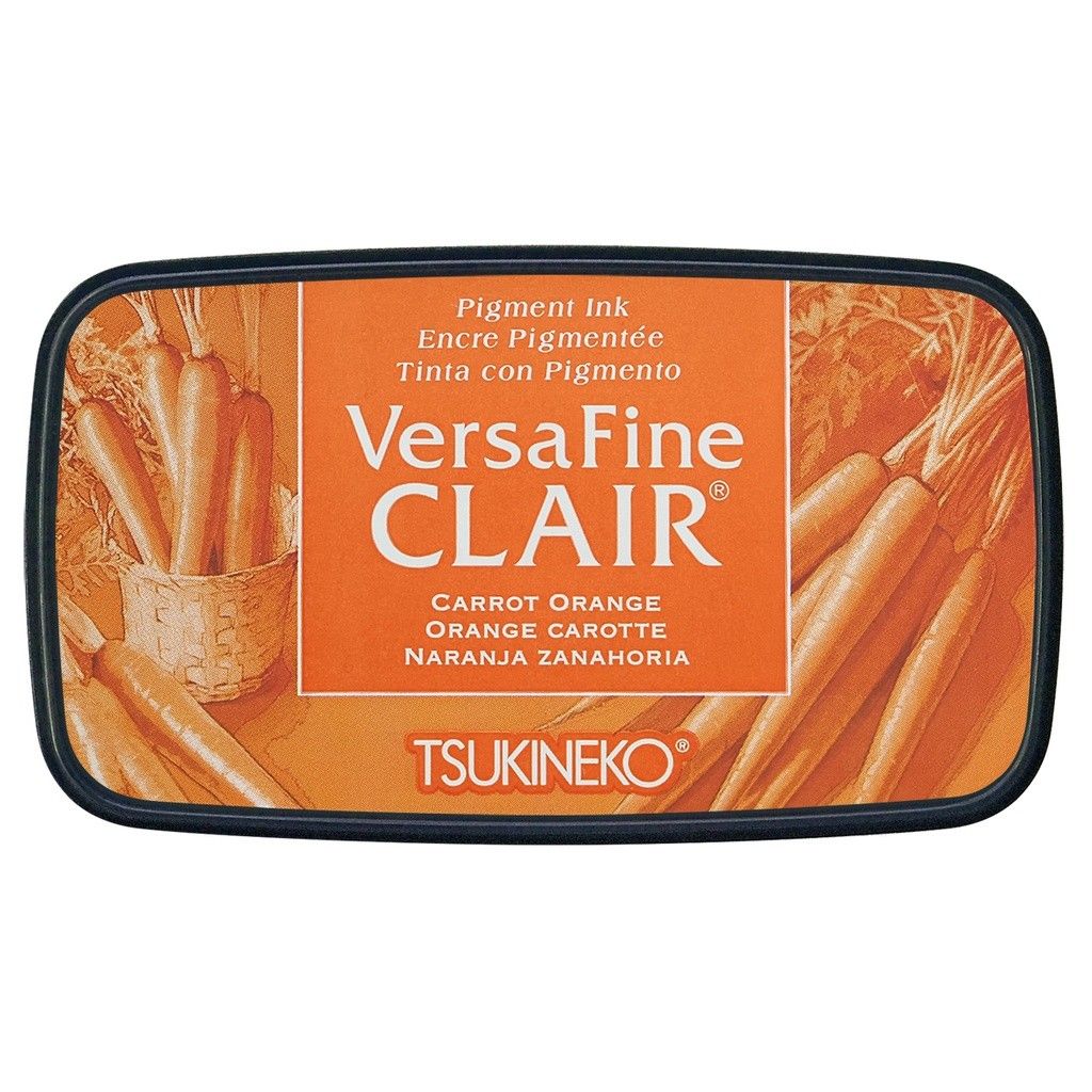 IK Carrot Orange Versafine Clair Ink Pad