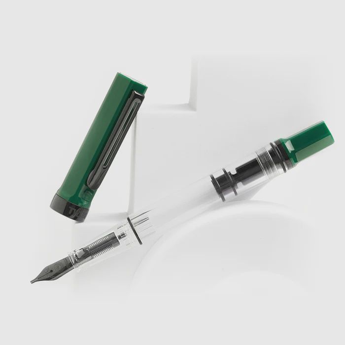 FP TWSBI ECO Irish Green with Onyx, Nib Size: EF