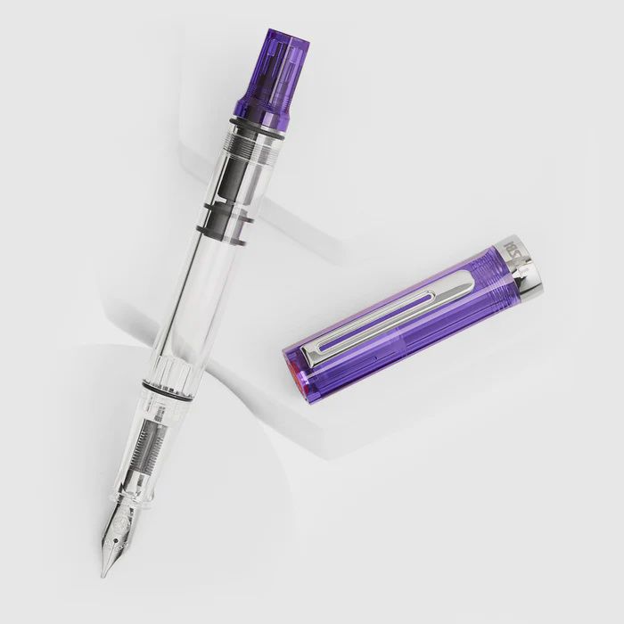 FP TWSBI ECO Transparent Purple, Nib Size: Stub1.1