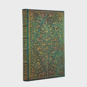 DI 2027 18m Emerald Flower Mini Weekly Academic Planner