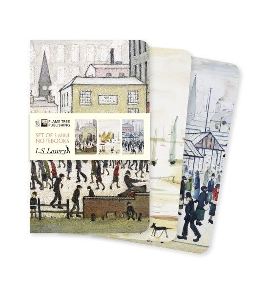 NB L.S. Lowry Set of 3 Mini Notebooks