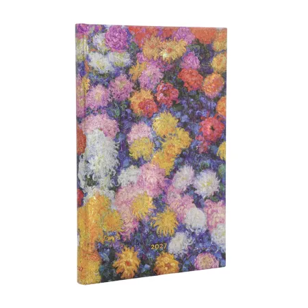 DI 2027 12m Paperblanks Monet's Chrysanthimums