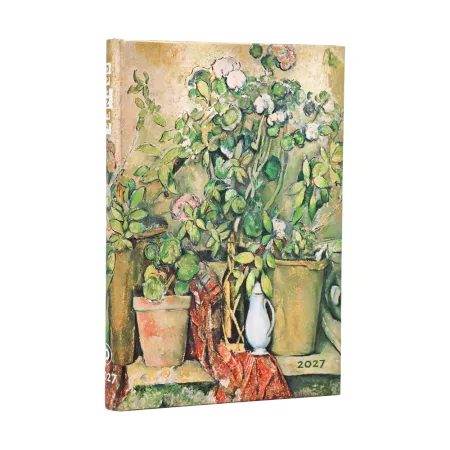 DI 2027 12m Paperblanks Cezanne’s Terracotta Pots and Flowers