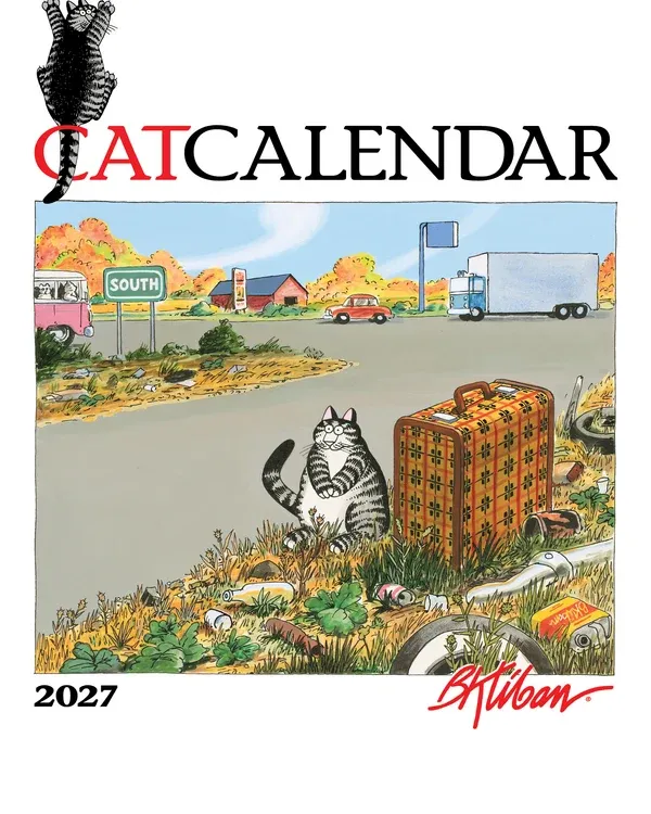CA 2027 Mini B. Kliban: CatCalendar