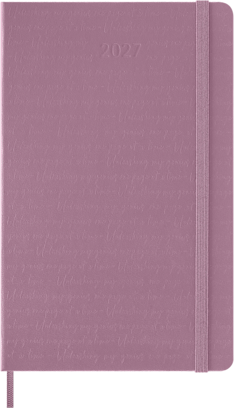 DI 2027 12-Month Daily Large Hardcover Notebook: Majestic Pink