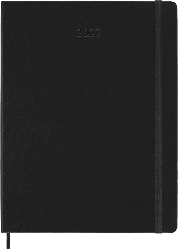 DI 2027 12-Month Weekly XL Hardcover Notebook: Black