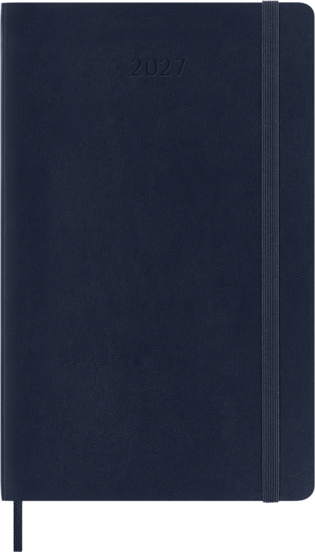 DI 2027 12-Month Weekly Large Softcover Notebook: Sapphire Blue
